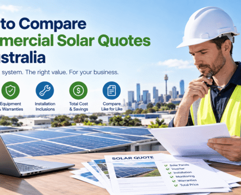 ommercial solar quotes Australia
